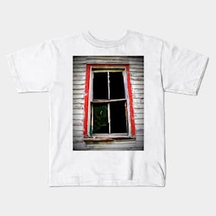Looking Out And In Kids T-Shirt